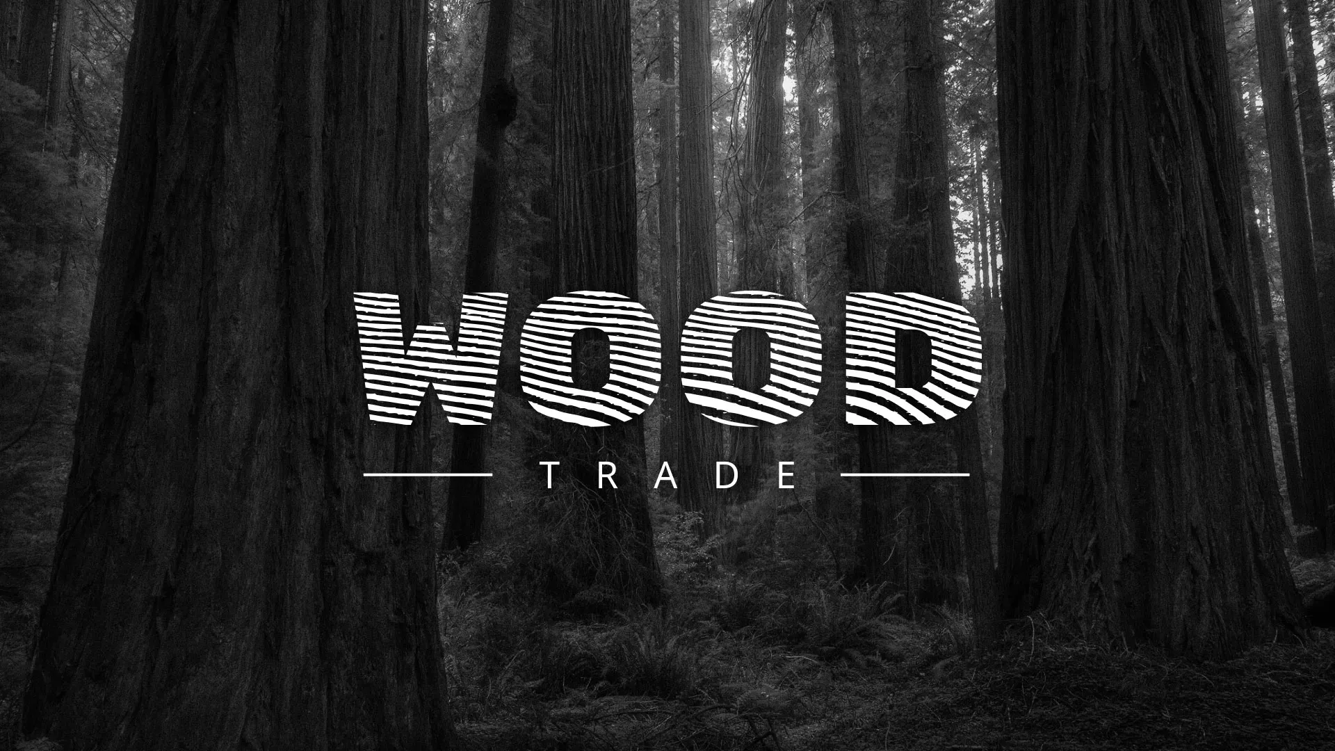 Разработка логотипа для компании «Wood Trade» в Алдане